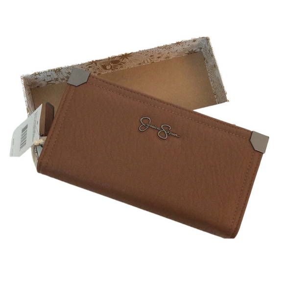 Jessica Simpson Handbags - Jessica Simpson Brown Wallet NWT